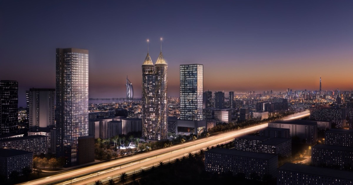 The Biltmore Residences Sufouh tower on Sheikh Zayed Road, Dubai